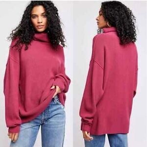 Free People Softly Structured Tunic Sweater